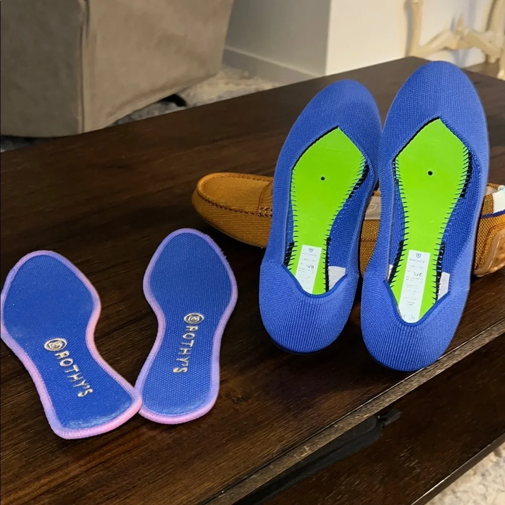 Rothy's Blue Flats - Picture 3 of 5